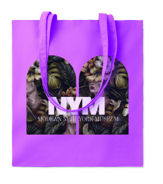 Logo trade promotional products image of: 180gr/m² cotton shopping bag