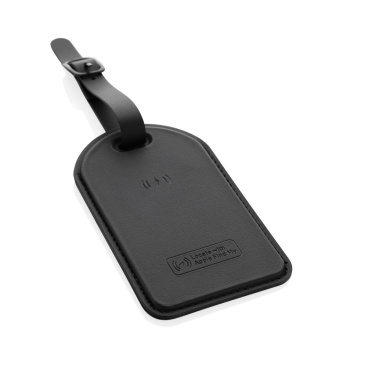 Logo trade promotional products image of: Globetrack RCSrPolyester luggage tag with worldwide locating