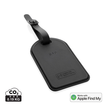 Logotrade advertising products photo of: Globetrack RCSrPolyester luggage tag with worldwide locating