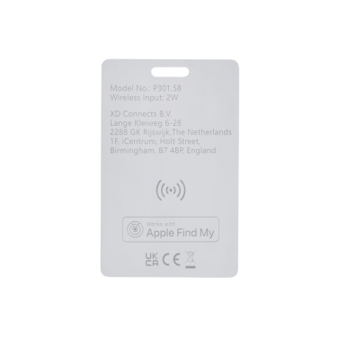 Logo trade promotional giveaways image of: Findit RCS rplastic ultra-thin finder card rechargeable