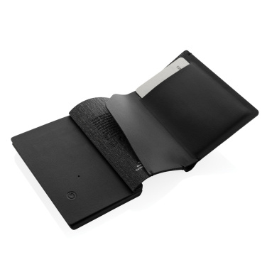 Logo trade promotional merchandise photo of: Seekcard RCS rpolyester card wallet with worldwide locating