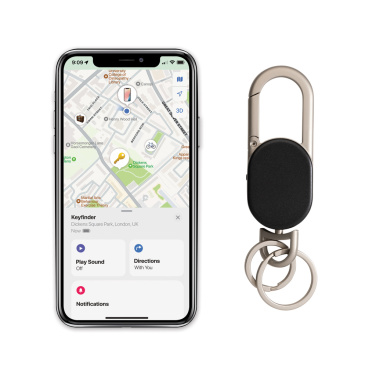 Logotrade promotional merchandise photo of: Keyfinder keychain with worldwide locating and USB C