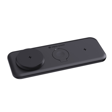 Logo trade promotional gift photo of: Urban Vitamin Torrance 3 in 1 magnetic 15W charger