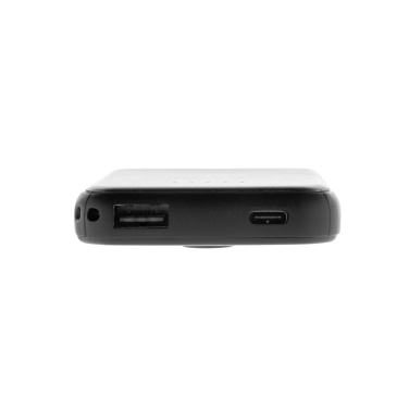 Logo trade promotional product photo of: Stellar RCS recycled plastic 5000 mah 5W magnetic powerbank