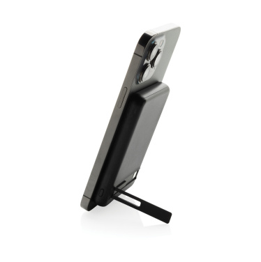 Logotrade promotional merchandise picture of: Zen RCS rplastic 5000 mah 5W magnetic bamboo powerbank