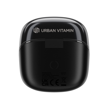 Logo trade promotional gift photo of: Urban Vitamin Long Beach ENC rplastic wireless earbuds