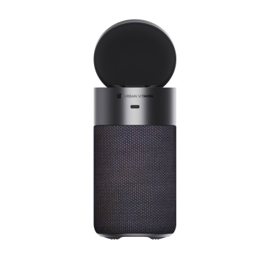 Logo trade promotional merchandise photo of: Urban Vitamin Anaheim RCS recycled 10W speaker 15W charger