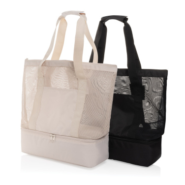 Logo trade advertising products picture of: Iqlo Aware™ RPET 2-in-1 cooler tote