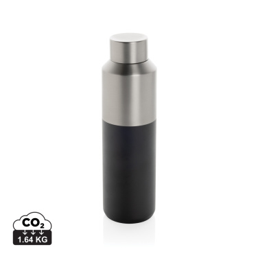 Logo trade promotional merchandise picture of: Fluid RCS certified recycled steel water bottle 600ml