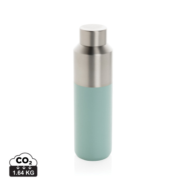 Logo trade business gift photo of: Fluid RCS certified recycled steel water bottle 600ml