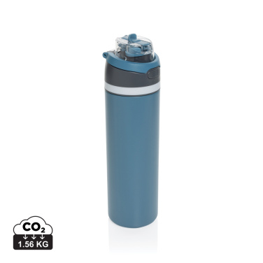 Logo trade promotional merchandise image of: Omni Sip RCS certified re-steel lockable bottle 700ml