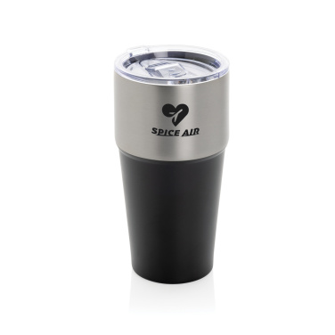 Logotrade promotional product picture of: Fluid RCS certified recycled steel tumbler 500ml