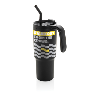 Logotrade promotional merchandise image of: Graphic 360 RCS certified recycled steel tumbler 900ml