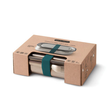 Logotrade advertising product image of: Black+Blum Stainless Steel Lunch Box Large