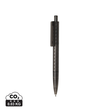 Logo trade promotional giveaway photo of: X3 GRS recycled PC plastic pen frosted