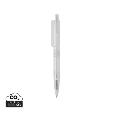 Logotrade promotional products photo of: X3 GRS recycled PC plastic pen frosted