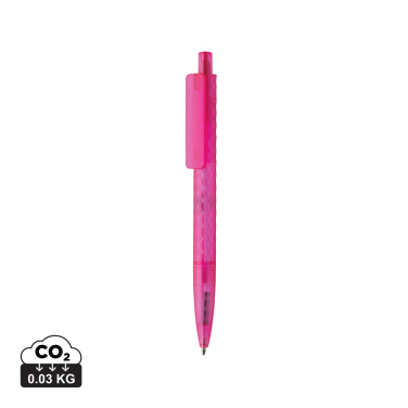 Logotrade business gift image of: X3 GRS recycled PC plastic pen frosted