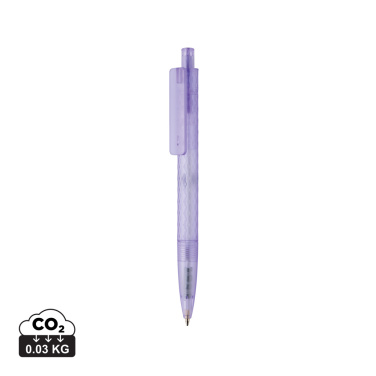 Logotrade promotional gift image of: X3 GRS recycled PC plastic pen frosted