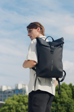 Logo trade promotional merchandise photo of: Urban Water Resistant Flap-top Backpack