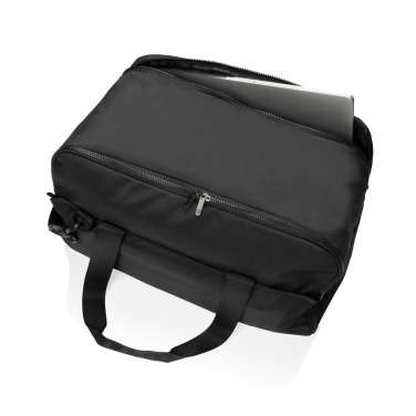 Logo trade promotional giveaways image of: Swiss Peak Aware™ RPET 15.6 inch laptop weekend bag