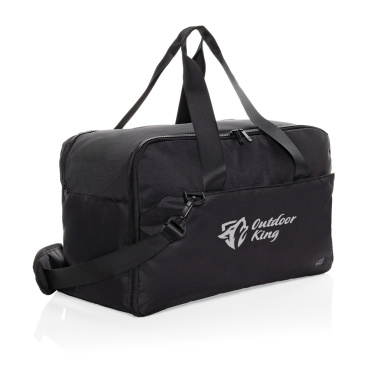 Logotrade promotional merchandise picture of: Swiss Peak Aware™ RPET 15.6 inch laptop weekend bag