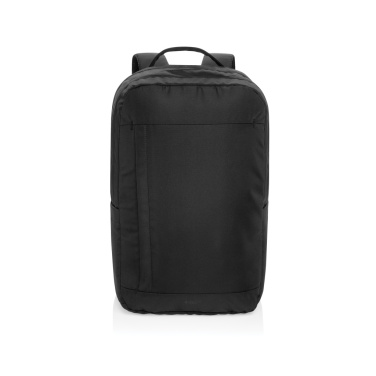 Logo trade promotional merchandise image of: SP Aware™ RPET Edin 100% recycled 15.6 inch laptop backpack