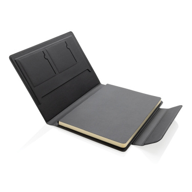 Logotrade corporate gift image of: Stuart RCS certified RPU magnetic A5 portfolio