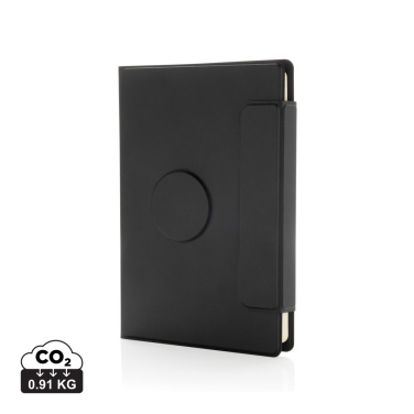 Logo trade promotional product photo of: Stuart RCS certified RPU magnetic A5 portfolio