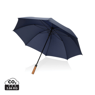 Logotrade promotional product picture of: Tony  Aware™ RPET 30 inch acacia auto open umbrella