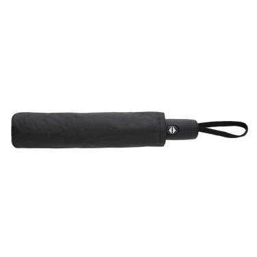 Logo trade business gift photo of: Swiss Peak Vito Aware™ RPET 21 inch auto open/close umbrella