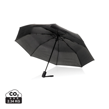 Logo trade promotional items picture of: Swiss Peak Vito Aware™ RPET 21 inch auto open/close umbrella