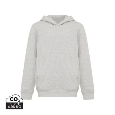 Logotrade promotional gift picture of: Iqoniq Yengo kids recycled cotton hoodie with sidepockets