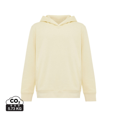 Logotrade promotional item image of: Iqoniq Yengo kids recycled cotton hoodie with sidepockets