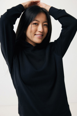 Logo trade promotional products image of: Iqoniq Yengo recycled cotton hoodie with sidepockets