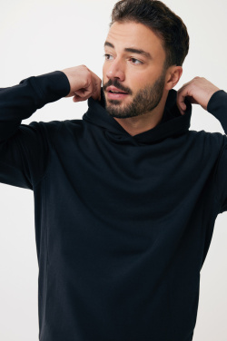 Logo trade promotional products image of: Iqoniq Yengo recycled cotton hoodie with sidepockets