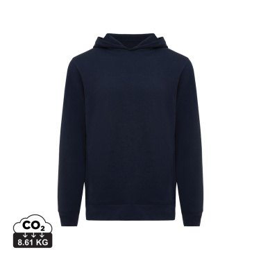 Logo trade promotional item photo of: Iqoniq Yengo recycled cotton hoodie with sidepockets
