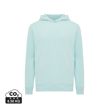 Logo trade promotional products picture of: Iqoniq Yengo recycled cotton hoodie with sidepockets