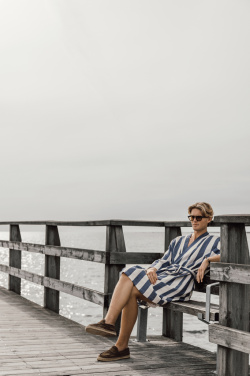 Logotrade promotional giveaway picture of: VINGA Ornos GRS hammam robe S/M