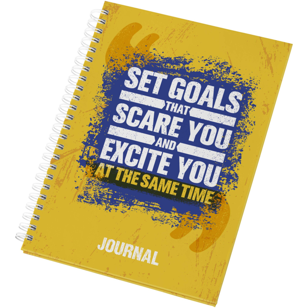 Logotrade corporate gifts photo of: Desk-Mate® A5 hard cover journal