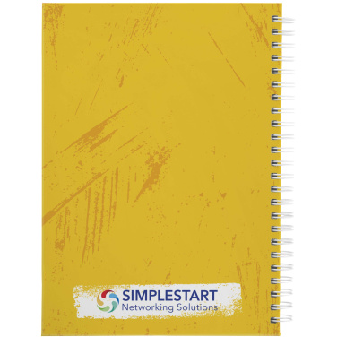 Logo trade corporate gifts picture of: Desk-Mate® A5 hard cover journal