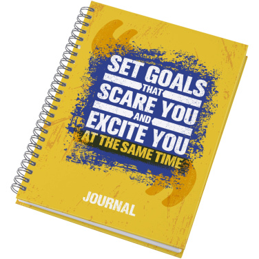 Logotrade promotional giveaway picture of: Desk-Mate® A5 hard cover journal
