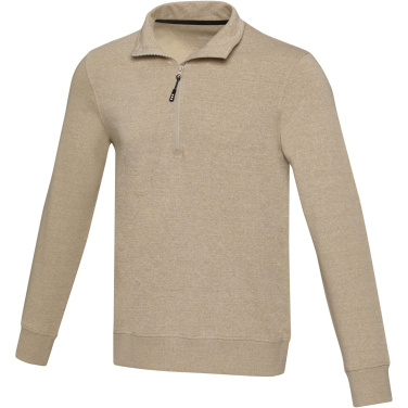 Logotrade promotional product picture of: Tin unisex Aware™ recycled quarter zip sweater