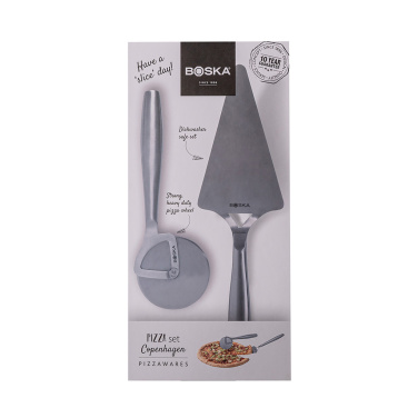 Logo trade business gifts image of: BOSKA Pizza Set Copenhagen