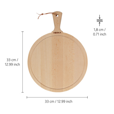 Logo trade advertising products image of: BOSKA Serving Board Round Amigo L