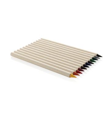 Logo trade advertising product photo of: Micki GRS infinity 12pc coloring pencil set