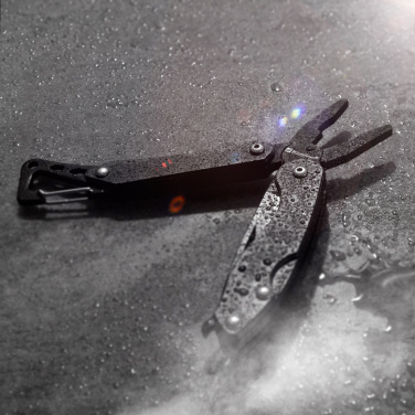 Logotrade promotional giveaway image of: Multitool AWU Schwarzwolf