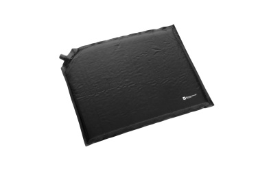 Logotrade promotional merchandise photo of: Inflatable cushion ANTERO Schwarzwolf
