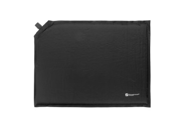 Logo trade promotional giveaway photo of: Inflatable cushion ANTERO Schwarzwolf