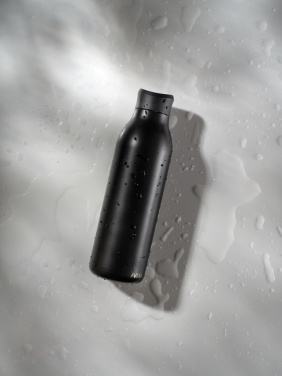 Logo trade promotional product photo of: Avira Alok RCS re-steel 360 waterbottle 600ML