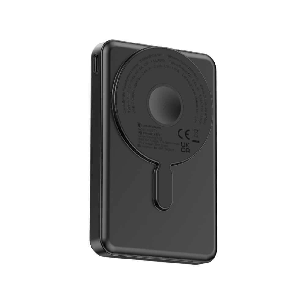 Logo trade promotional items image of: Urban Vitamin Delano 5in1 10,000mah 20WPD magnetic powerbank